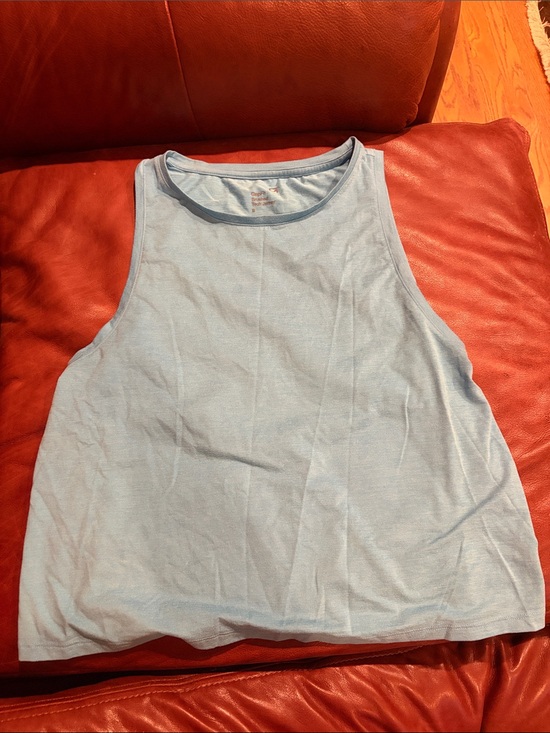 GAP Tops - Gap Fit Blue Women’s Tank Top Brushed Tech Jersey Small
